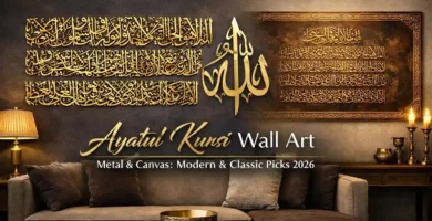 Ayatul Kursi Wall Art Metal & Canvas Modern & Classic Picks 2026