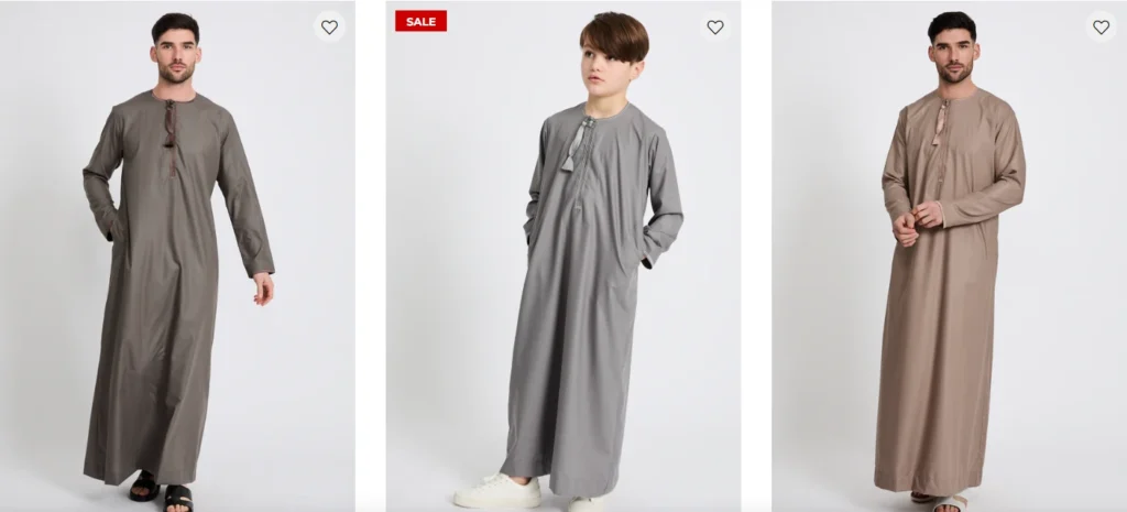 Omani Men’s Jubba Style