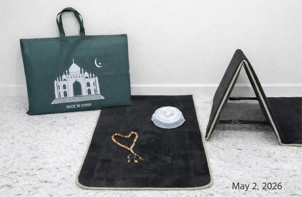 Best Foldable Prayer rug with Back Support