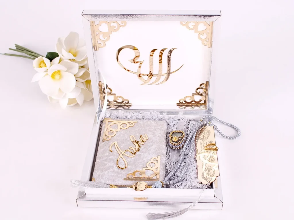 Personalised Prayer Mat Gift Set for Women