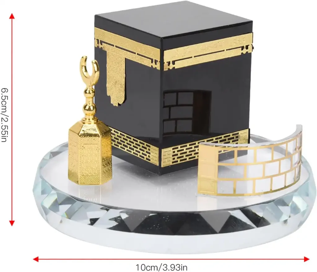 Tissting Crystal Gilded Kaaba 3D Model