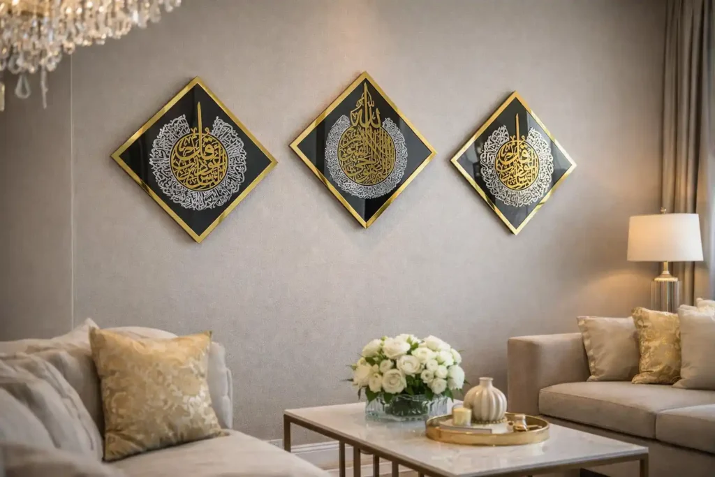 iwa concept Glass Islamic Wall Art