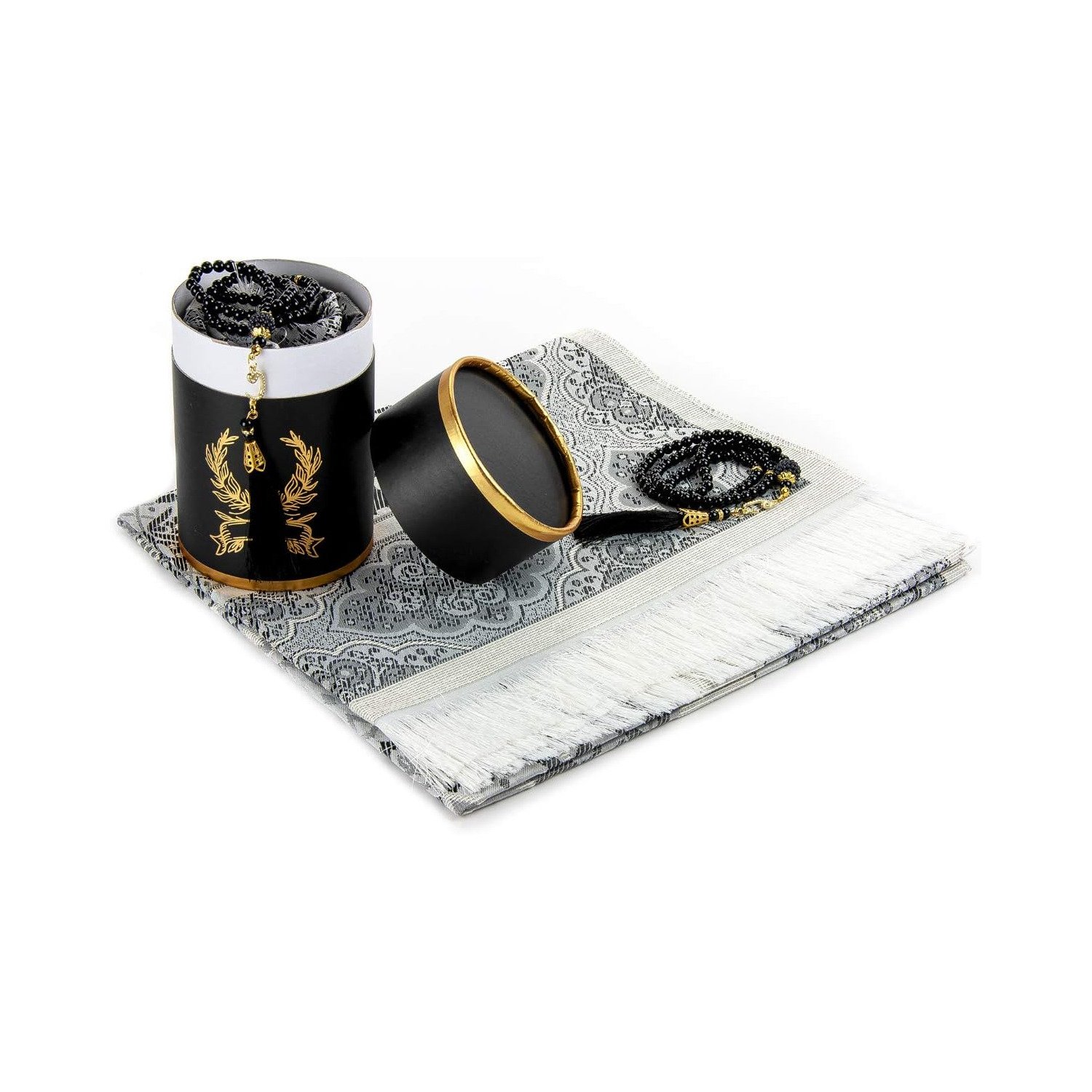 Black and Silver Ihvan Islamic Gift Set