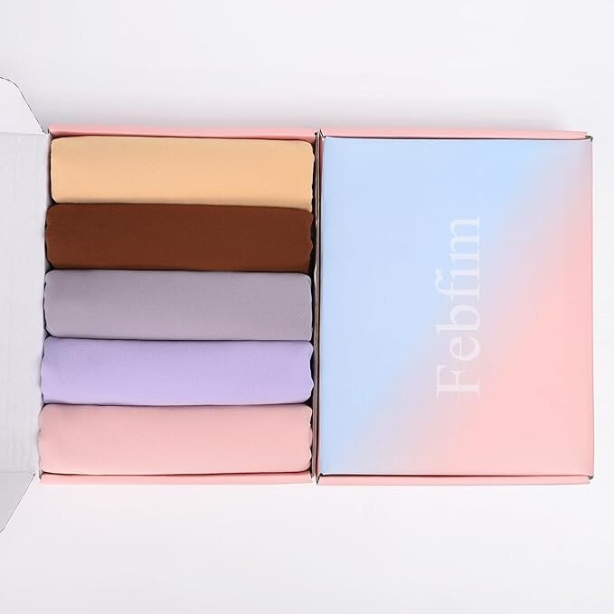Febfim Chiffon Hijab Gift Box