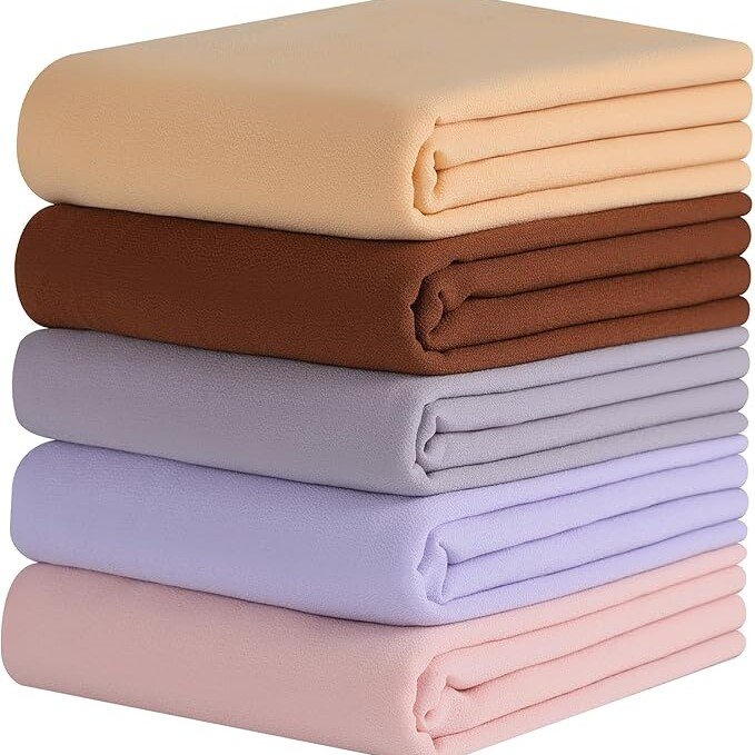Febfim Premium Chiffon Hijab Set