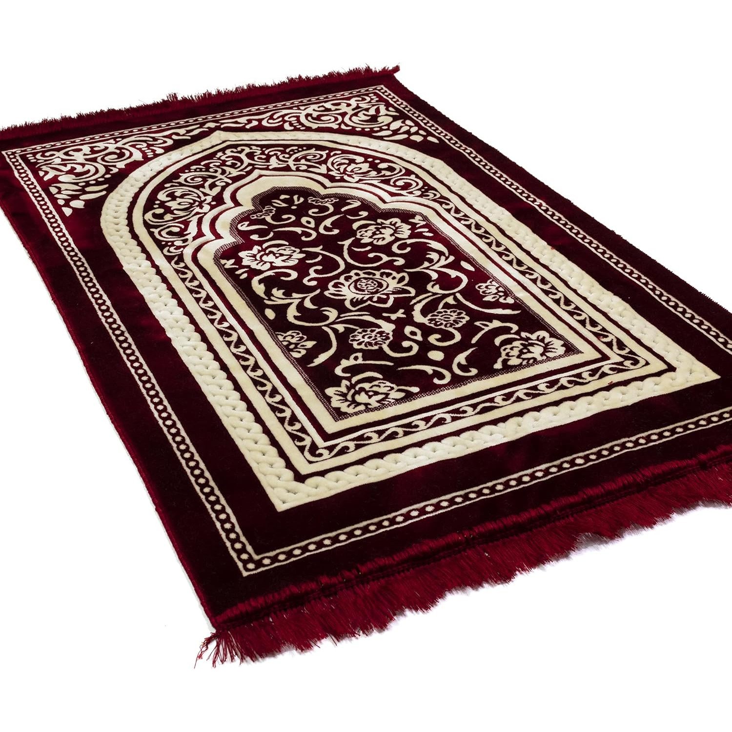 Modefa Turkish Islamic Prayer Rug wide view