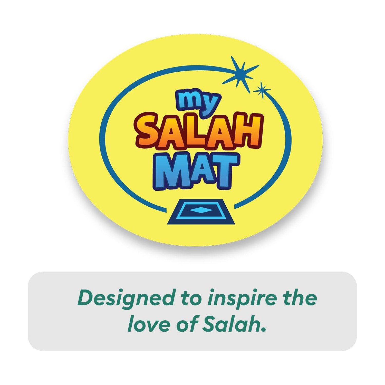 My Salah Mat Logo Smart Interactive Prayer Mat Brand
