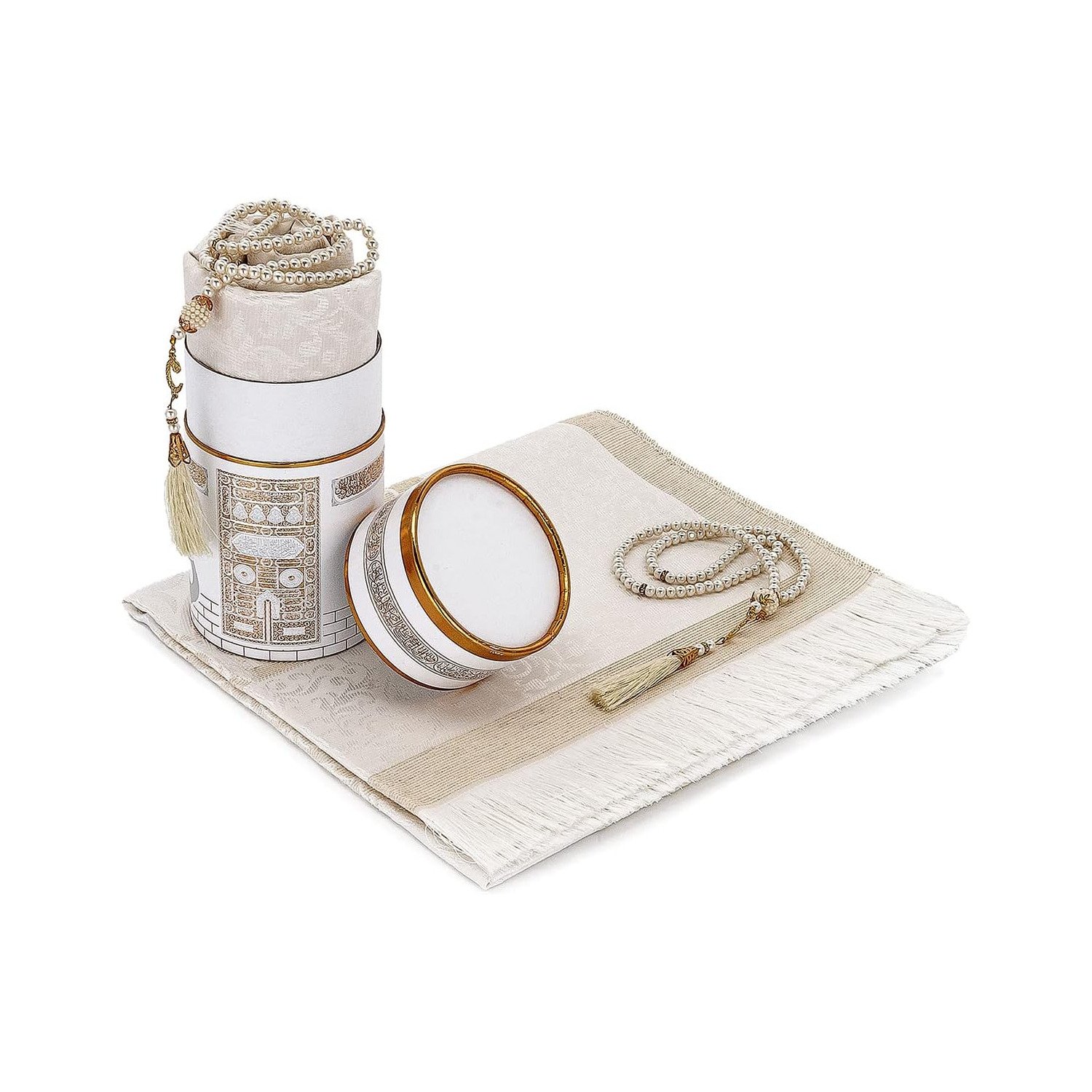 White Ihvan Islamic Gift Set for Eid